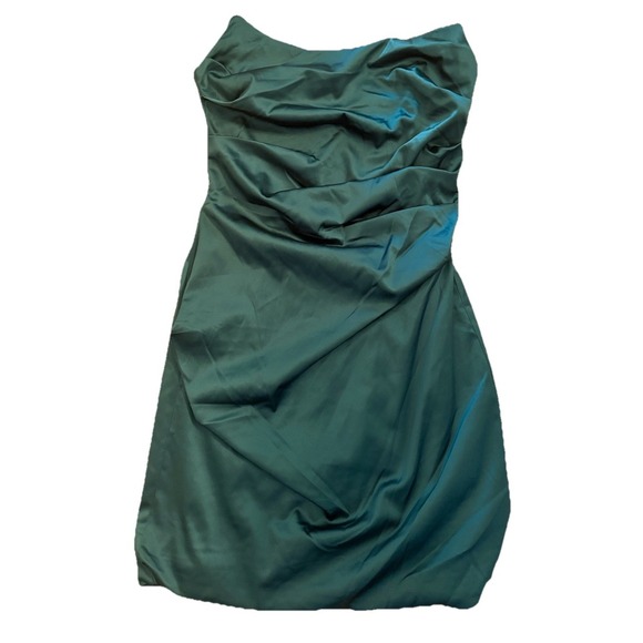 Grinchmas Strapless Mini Green Dress Size Small Tic Toc Of Los Angeles - Picture 1 of 6